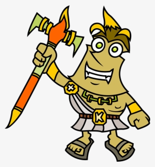 Cartoon, Classic, Comic Characters, Guerrero - ตัว การ์ตูน ยุค โรมัน