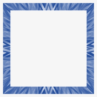 Blue, Radiates, Abstract, Frame, Border, Shades, Shapes - Radiation
