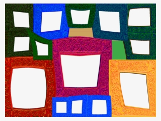 Black Yellow White Frame Border Photo