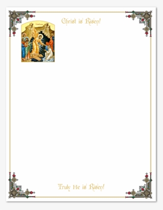 2019 Easter Letterhead - Illustration