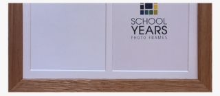 Portrait Frame Double School - Plywood