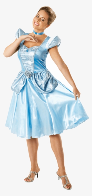 Adult Disney Cinderella Costume - Short Disney Princess Dress