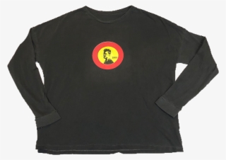 Brad Pitt Small Yellow/red 1/1 - Long-sleeved T-shirt