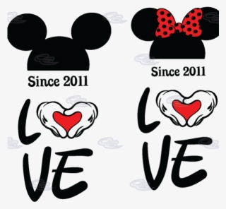 600 X 600 Png 144kbmickey - Love Mickey Y Minnie