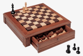 Chessboard With Drawer - Homemade Wood Chess Board