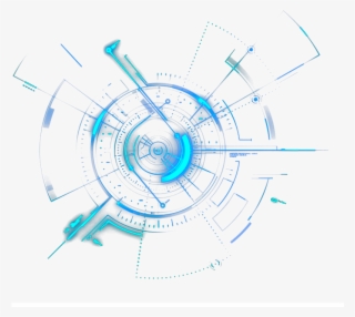 And Geometry Light Science Circle Technology Clipart - 科技 線條