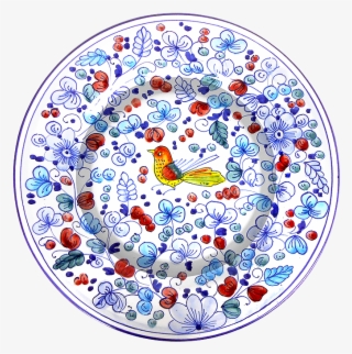 Pasta/ Soup Plate Arabesco Celeste - Circle