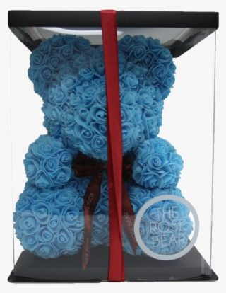 Blue Rose Bear