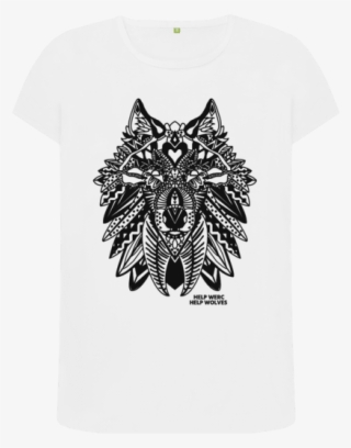 Tribal Wolf Top - T-shirt