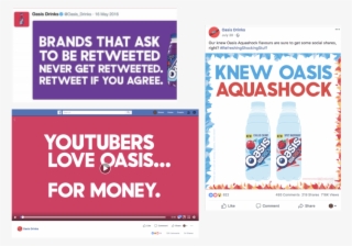 Oasis's Facebook Posts Show How They Are Taking On - Future Shop