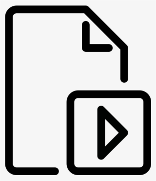Document Type Video - Type Form Icon