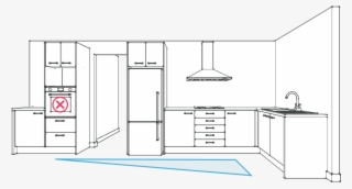 Image Illustrating Kitchen Design Rule - Architecture