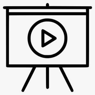 Presentation Promo Deck Board Video Play Comments - Diagram