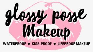 Glossy Posse Makeup Logo - Calligraphy