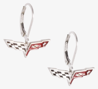 C6 Corvette Sterling Earrings - Earrings