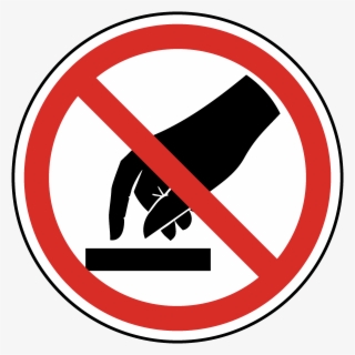 Source - Www - Safetysign - Com - Report - International - Touch No Png