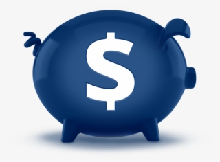 3d Blue Savings Accounts Piggy Bank Featuredcontent - Savings Blue