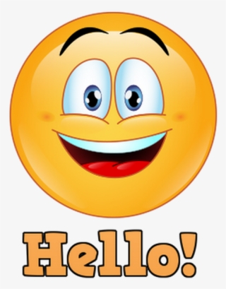 Emoji World Hello - Smiley