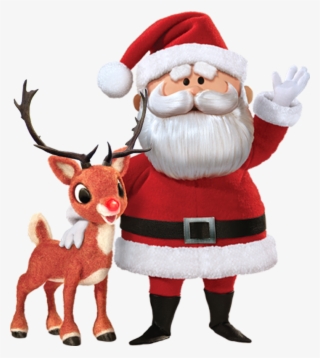 16 Days Ago - Santa Claus And Rudolph The Red Nosed Reindeer Cartoon