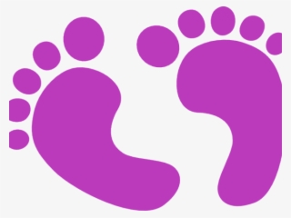 Sparkle Clipart Baby Footprint - Transparent Background Baby Clip Art