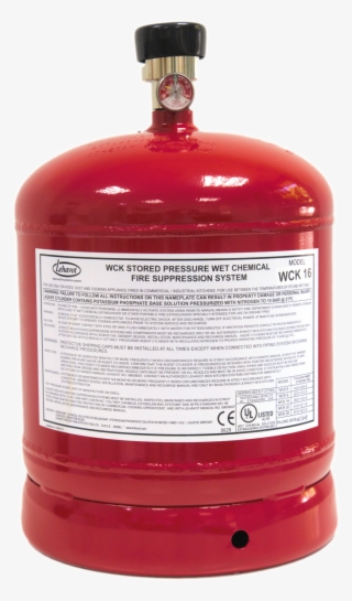 Wet Chemical Agent Cylinders - Glass Bottle