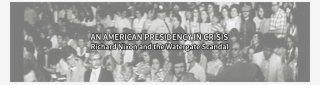 An American Presidency In Crisis - Monochrome