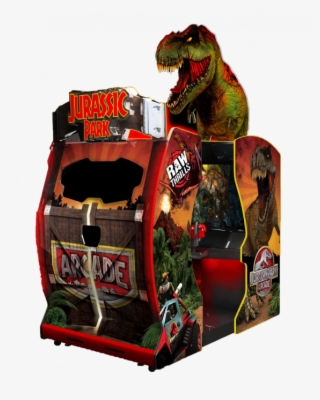 Raw Thrills Jurassic Park Arcade Cabinet - Jurassic Park Arcade Game