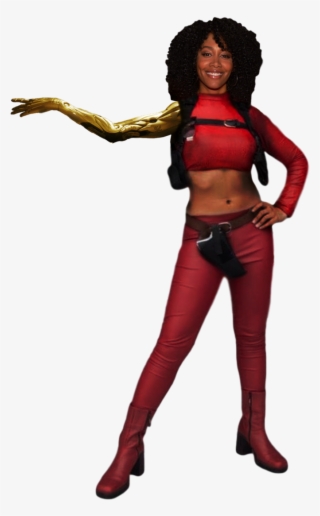 Transparent Background By Camo-flauge - Simone Missick Misty Knight Luke Cage