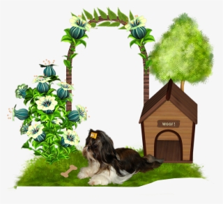 Clusterfairyeaster Clusterframe Irish Prinsess Clusterframedog - Dog Frame Png