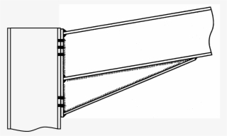 Haunched Beam - Line Art