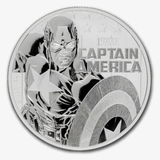 Moneda De Plata Marvel Capitán América De Tuvalu 2019 - Captain America: The First Avenger