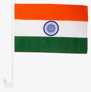 India Car Flag Plastic Car Window Flag Poles Holders - Flag Of India