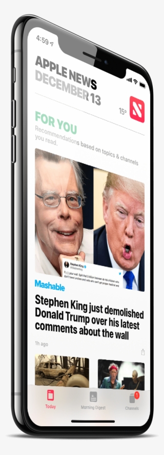 Apple News On Iphone Xs - Flyer