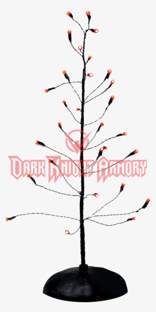 Orange Twinkle Bright Tree - Mouse Baby Santa's Music Box