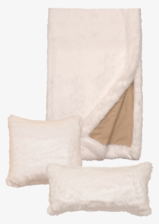 White Mink Faux Fur - Towel