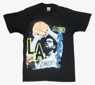 90's La Lakers 'major Magic' Johnson T-shirt