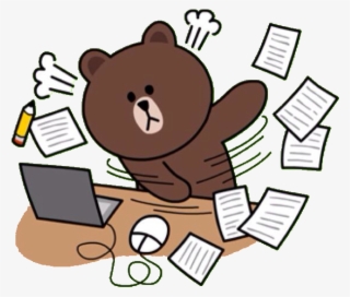 Hard Working Png - Brown And Cony Work
