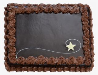 Chocolate Sheet Cake Mask Congrats - Chocolate Cake