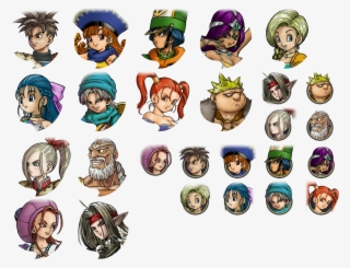 Click For Full Sized Image Character Icons - Dragon Quest Icons
