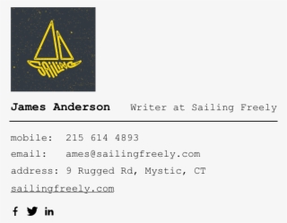 Email Signature Template - Email Template Signature