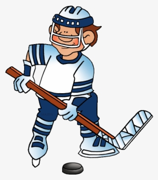 Ice Hockey Clipart United States Clip Art Phillip Martin - Playing Ice Hockey Clipart