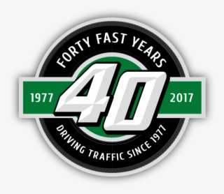 40 Fast Years Logo - Emblem