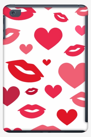 Ipadm1 Cs Hearts N Kisses White - Heart