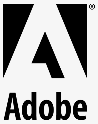 My Clients - Adobe Logo Transparent Black