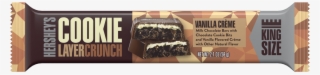 Hershey's Cookie Layer Crunch King Size Bar, Vanilla - Hershey's Caramel Cookie Layer Bar King Size
