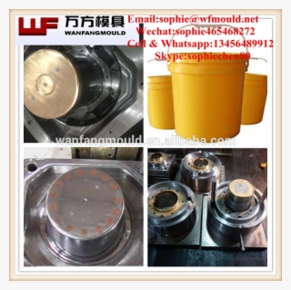 China Taizhou Hot Runner Plastic Injection Paint Bucket/barrel/pail - Machine