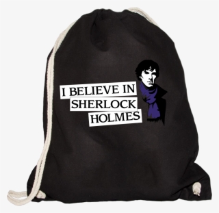 I Believe In Sherlock Holmes Sonstiges Gymsac Schwarz