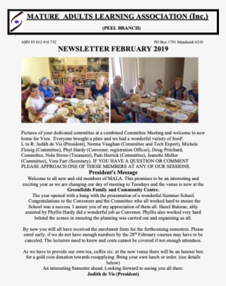 Newsletter - Brochure
