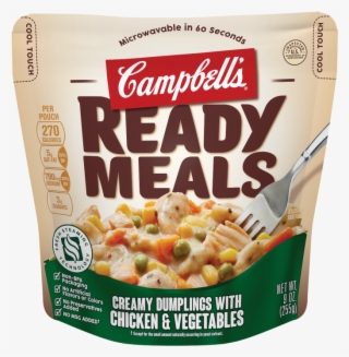 Creamy Dumplings With Chicken And Vegetables - Campbell's Ready To Eat Meals