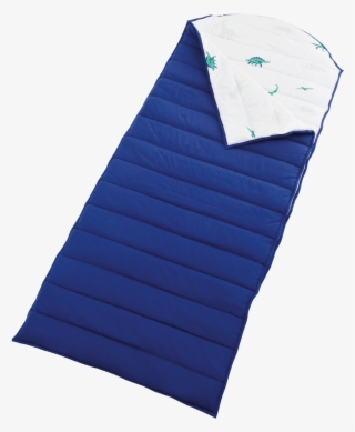 Quilted Sleeping Bag, Navy/dinosaur - Quilt
